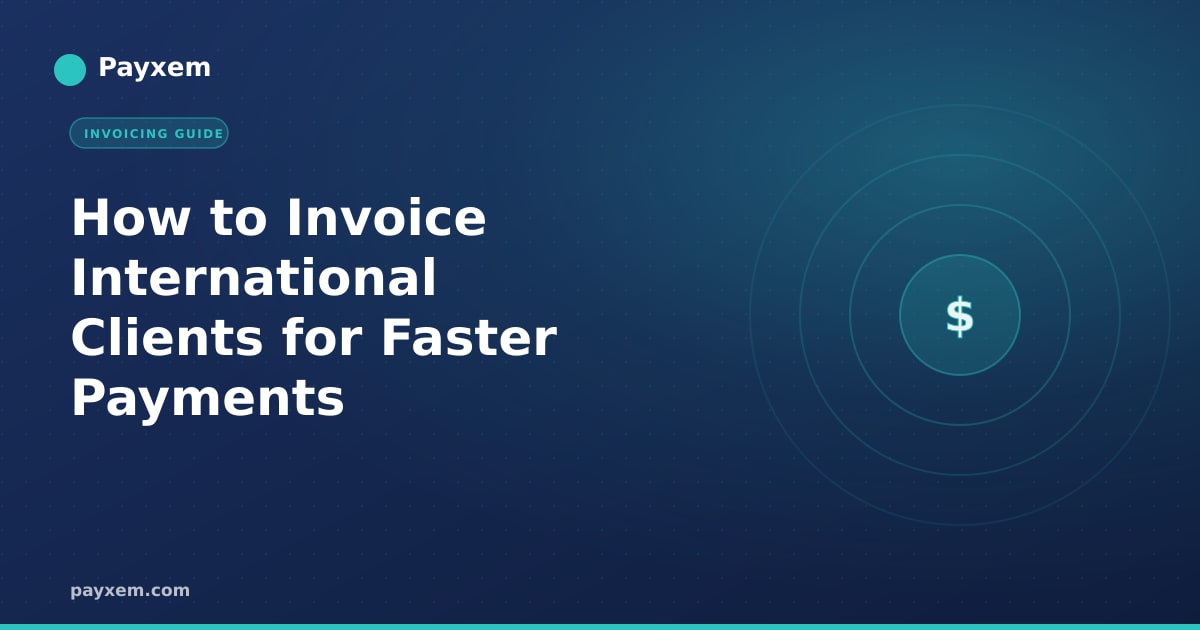 How to Invoice International Clients for Faster Payments